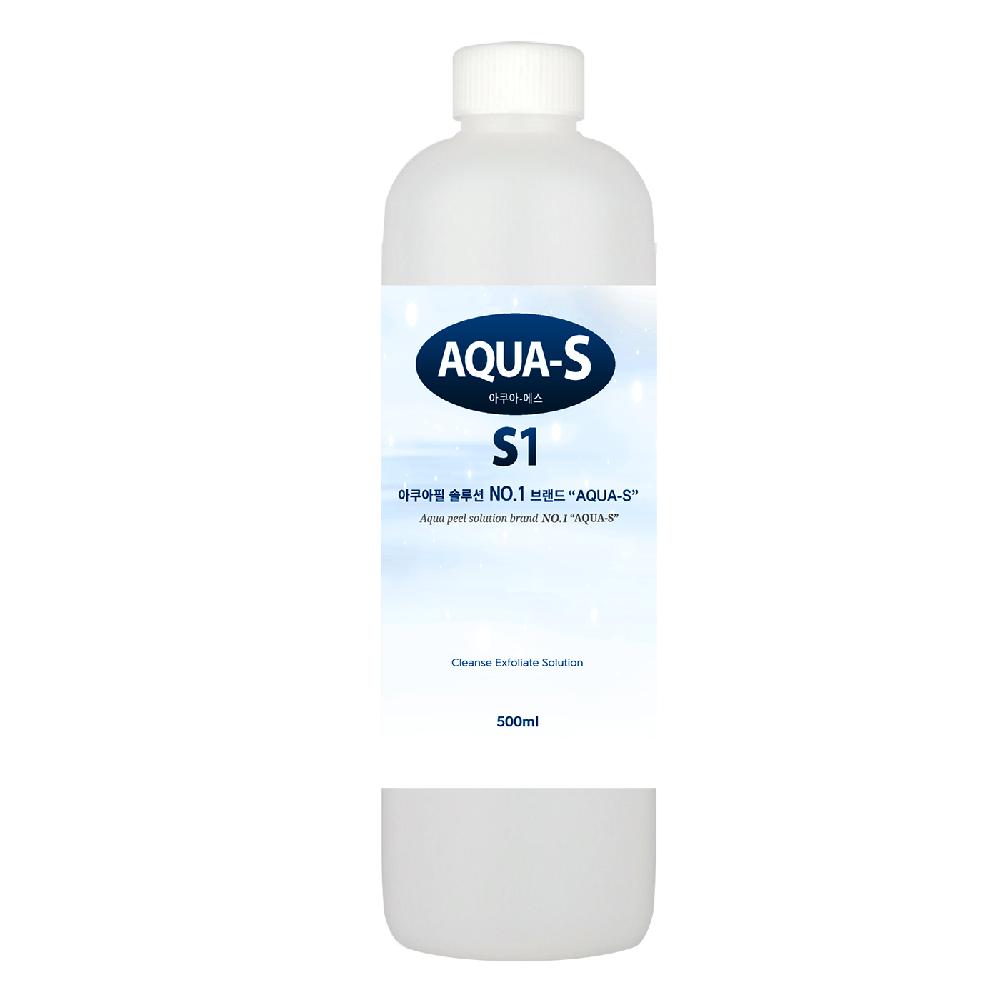 AQUA-S (500ml) Aqua Peel Solution (AHA / BHA / Moisture)