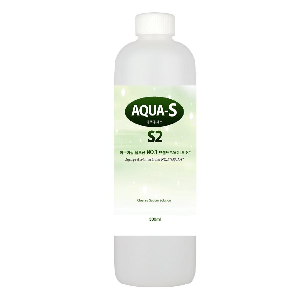 AQUA-S (500ml) Aqua Peel Solution (AHA / BHA / Moisture)