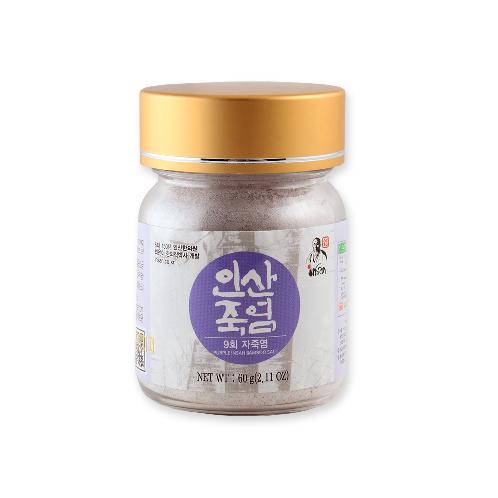 INSAN 9time Purple Bamboo Salt 60g | Salt, Bamboo, 60g, SAN 9time, INSAN, Powder Bamboo, Salted Porridge, Salad Lacquer, Chicken Sulfur, Duck Marsh snail, root skin, field garlic