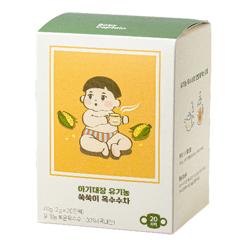 BabyCaptain Organic Corn Tea 20T