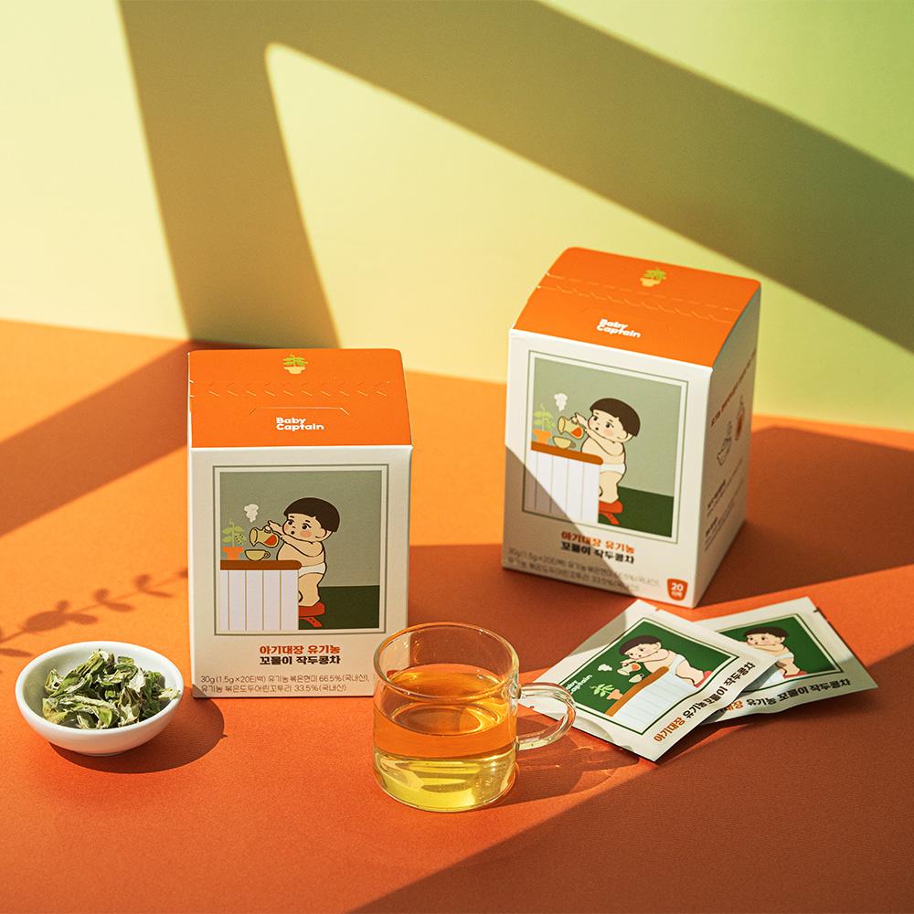 BabyCaptain Organic Sword Bean Tea 20T