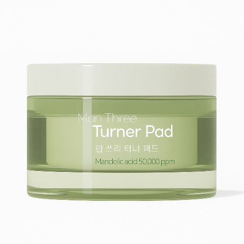 Man Three Toner Pad | TONER PAD, VEGAN,Mandelic acid